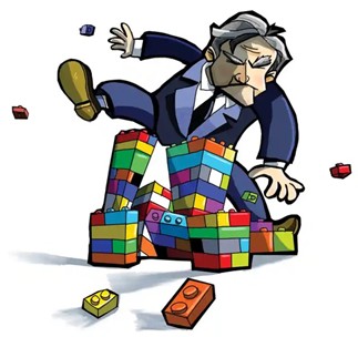 Retrato de gerifalte con micrófono